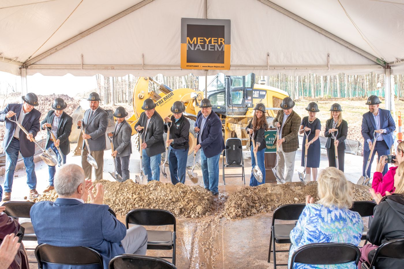 Groundbreaking ceremony for the Cleveland Rehabilitation Hospital in Seven Hills