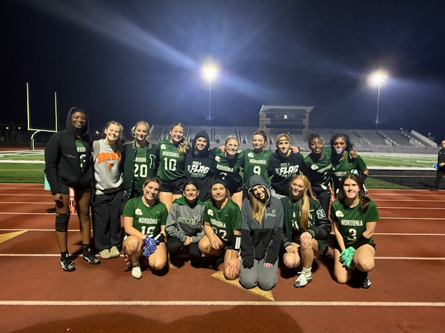 The Nordonia Knights girls flag football team is off to a 2–0 start this season