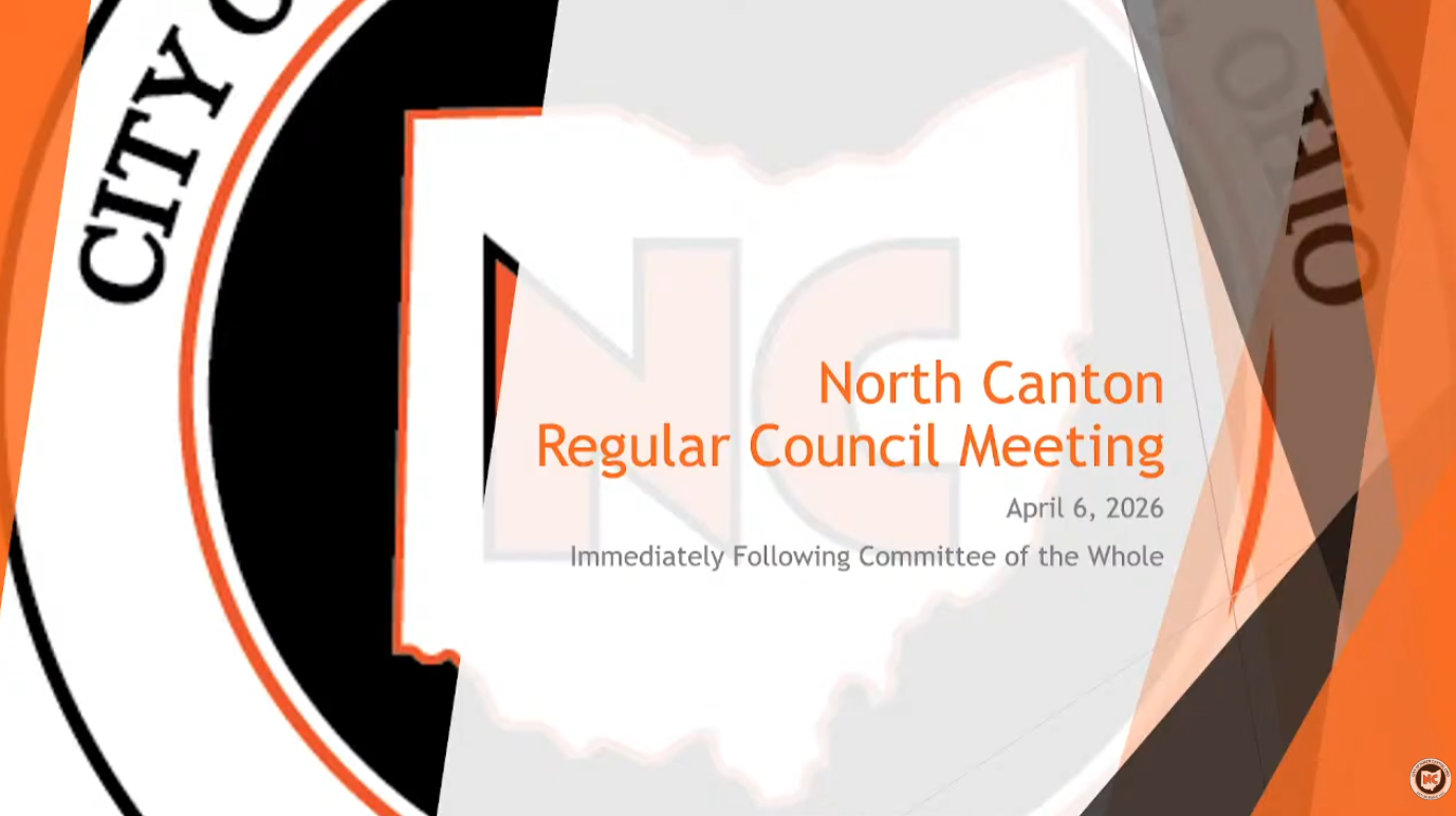 North Canton Council Meeting: Golf Carts, Parks Administrator, and Regional Grants