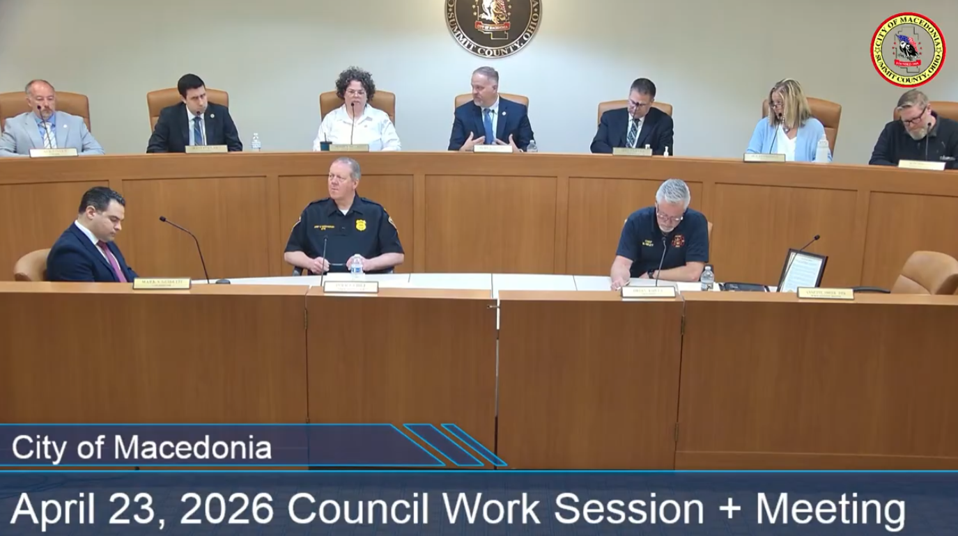 Macedonia Council Meeting: Town Center Land Acquisition, Highland Road Demolition, and ODOT Intersection Upgrades