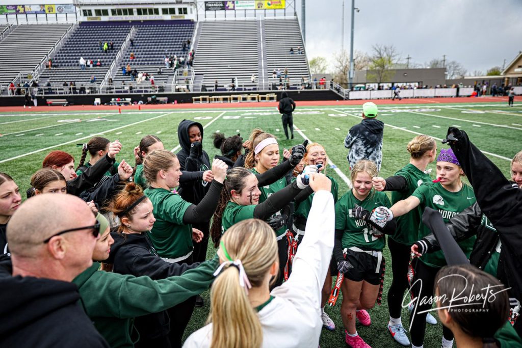 Nordonia Knights Girls Flag Football Stays Undefeated with Senior Night Sweep and First-Place Win Over North Royalton