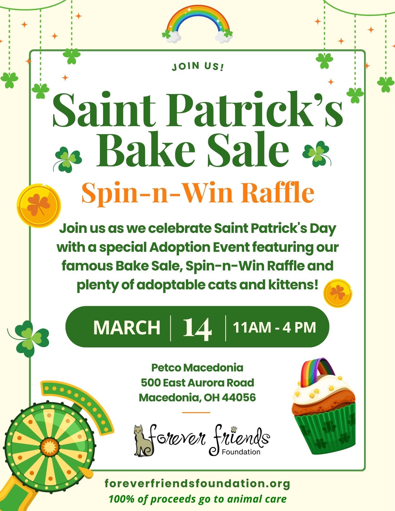 Celebrate St. Paddy’s Day with the Forever Friends Foundation at Petco