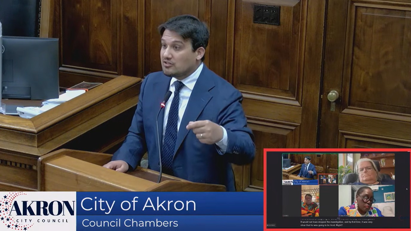Akron Council Members Demand Accountability After Report on Former Police Lieutenant