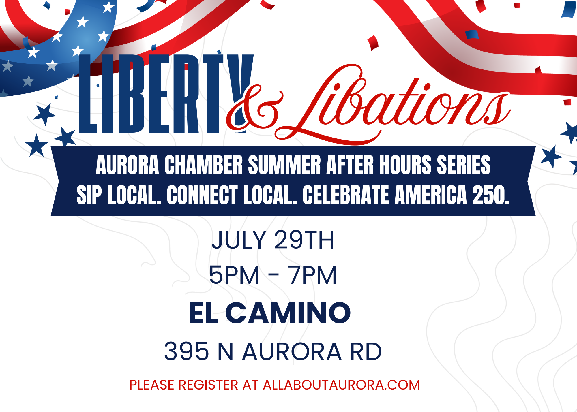 Aurora Chamber Kicks Off Summer After Hours at El Camino
