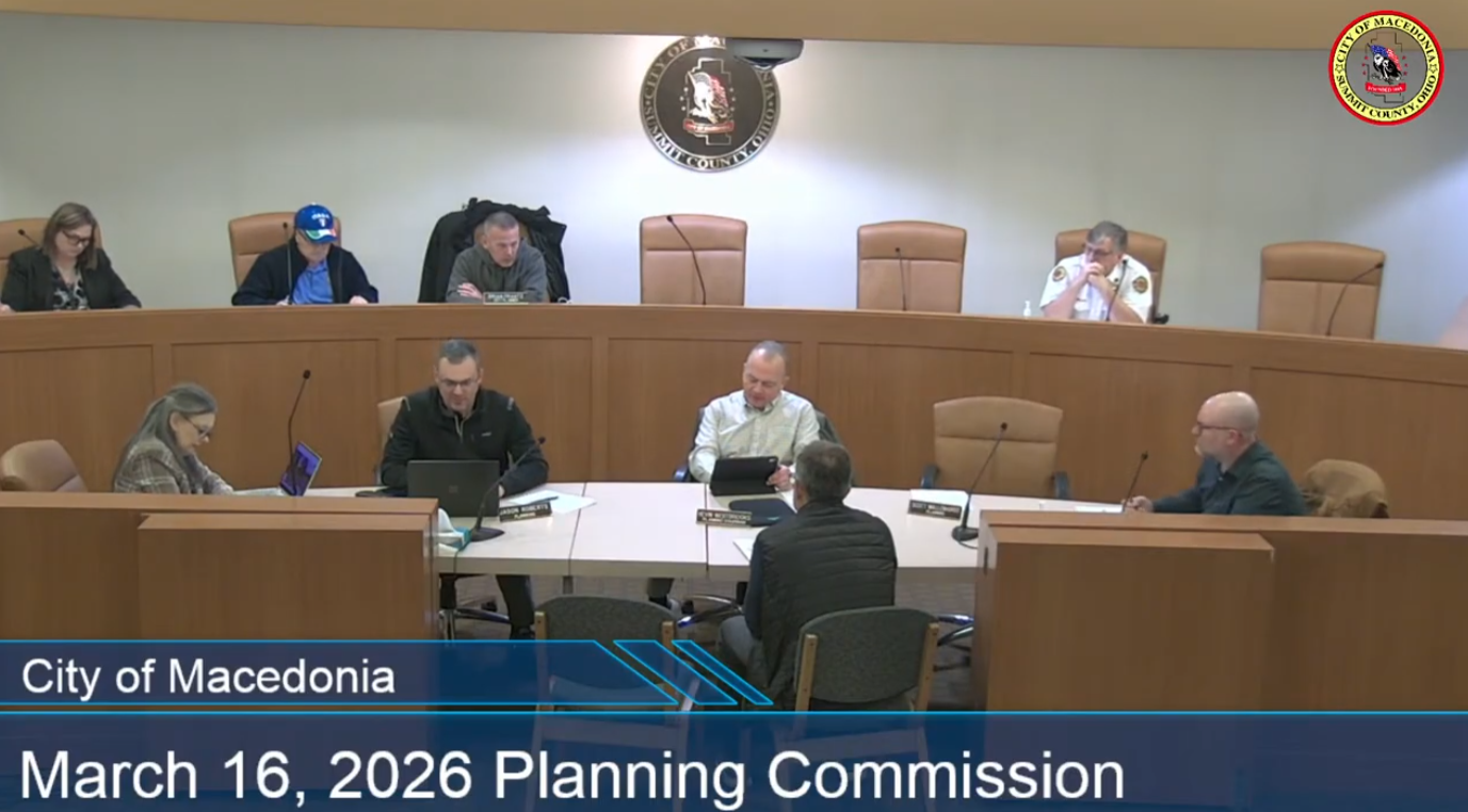 Macedonia Planning Commission Meeting: Signage Approval, White Glove Detailing, and Tenant Frontage Requirements