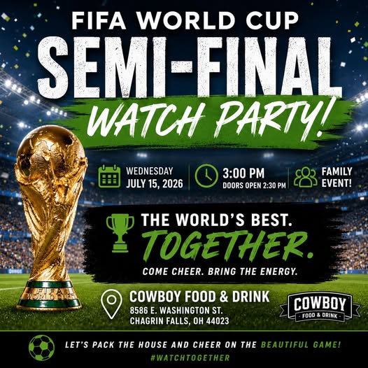 Aurora Greenmen Soccer Hosts World Cup Semifinal Watch Party