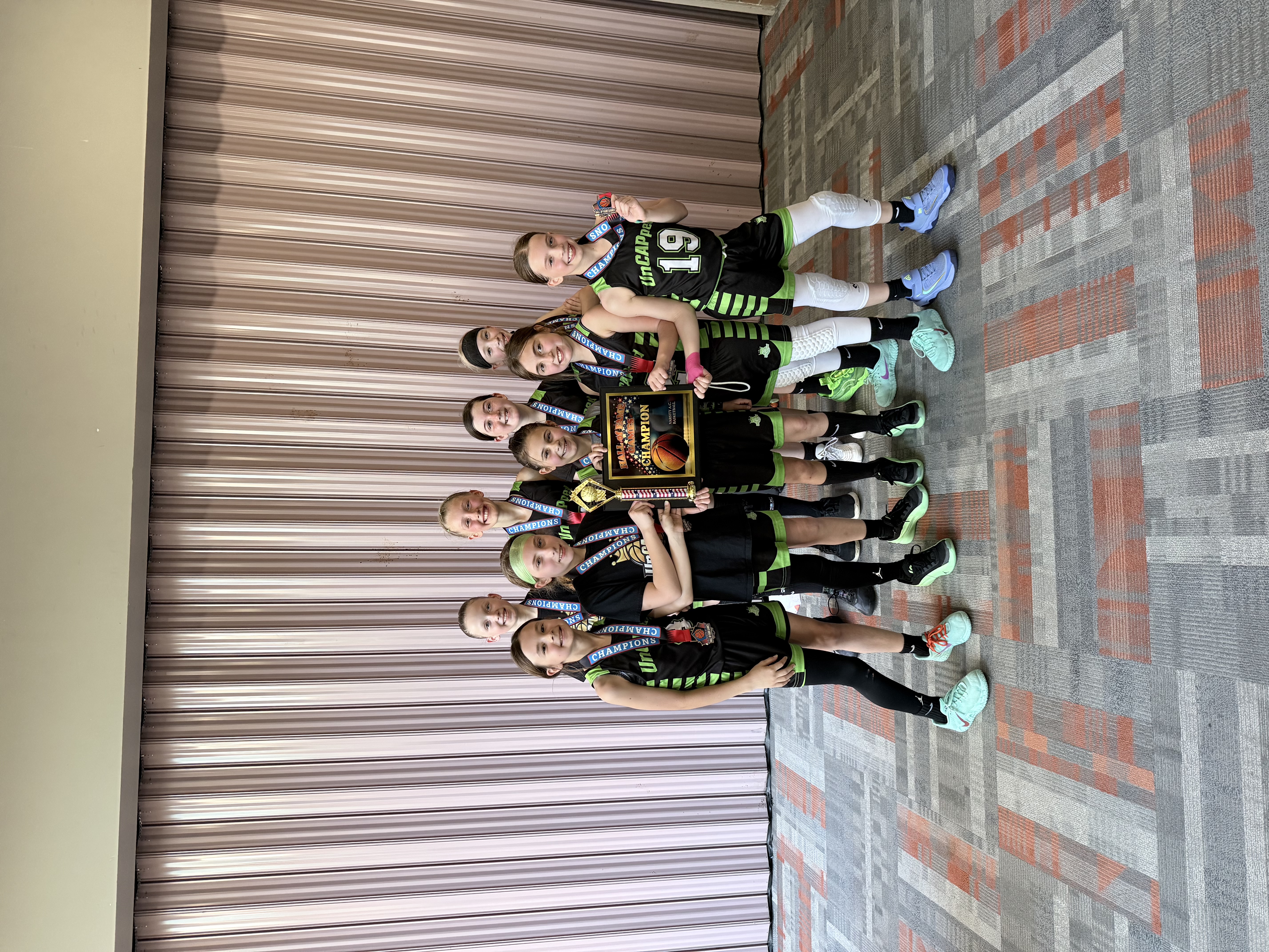 UnCAPped AAU 4th Grade Girls Win Hall of Fame Games