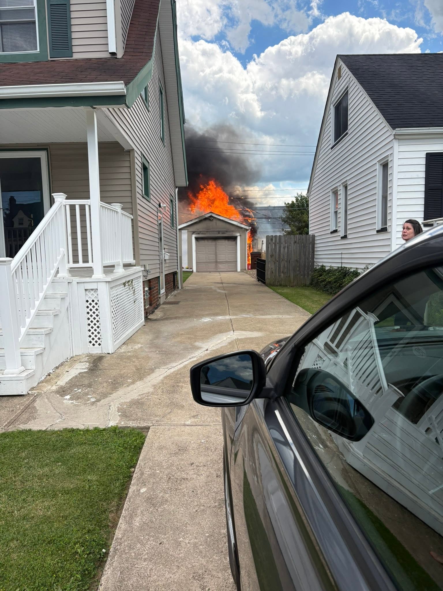 Parma Garage Fire Spreads to Neighboring Home on Renwood Drive