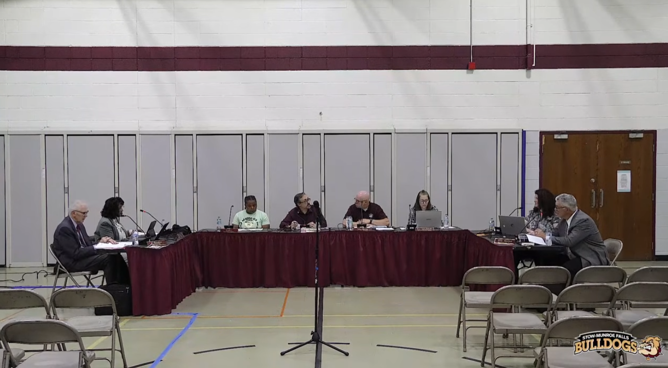 Stow-Munroe Falls Board Meeting Tensions Flare Over Late Agenda Items, Imminent 2028 Cash Limits, and Household Tax Levy Costs