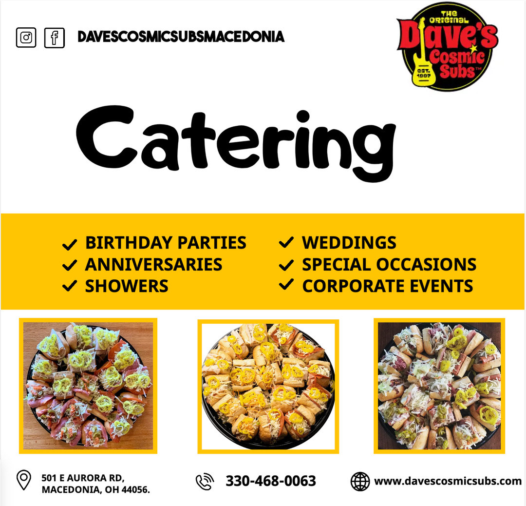 Dave's Cosmic Subs - Catering